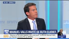 Valls s'emporte contre ceux qui prônent le ni-ni
