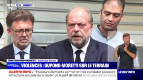 Eric Dupond-Moretti: "Une information est ouverte contre un policier et non pas contre la police"