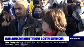 Lille: deux manifestations contre la venue d'Eric Zemmour