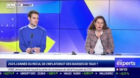 Les Experts : 2024, l'année du recul de l'inflation et des baisses de taux ? - 02/01