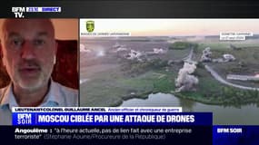 "Les Ukrainiens montent d'un cran", estime Guillaume Ancel, ancien officier et chroniqueur de guerre, après l'attaque de drones au-dessus de Moscou