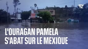 Mexique: l'ouragan Pamela, de catégorie 1, a touché terre
