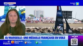 JO à Marseille: une médaille française en voile