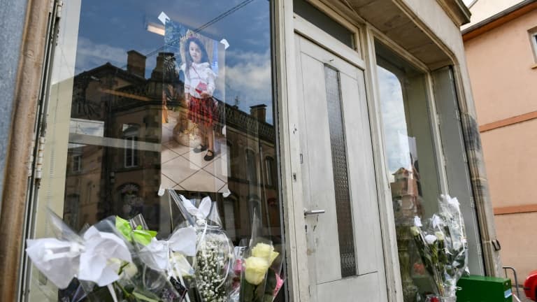 Hommage à Rose, fillette de cinq ans tuée mardi, à Rambervillers le 26 avril 2023