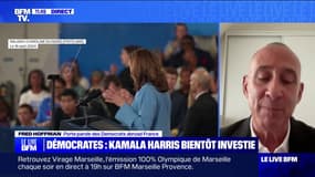Progression de Kamala Harris dans les sondages: "Ça va continuer, ce n'est plus une lune de miel, c'est vraiment une tendance", assure Fred Hoffman, porte-parole des Democrats abroad France 