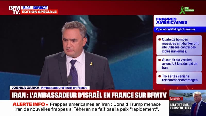Frappes américaines en Iran: 