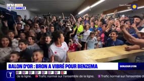 Ballon d'or: Bron a vibré pour le sacre de Karim Benzema
