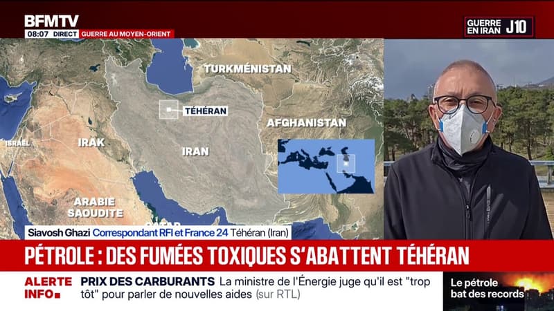 Frappes sur l'Iran: des fumées toxiques envahissent la capitale iranienne