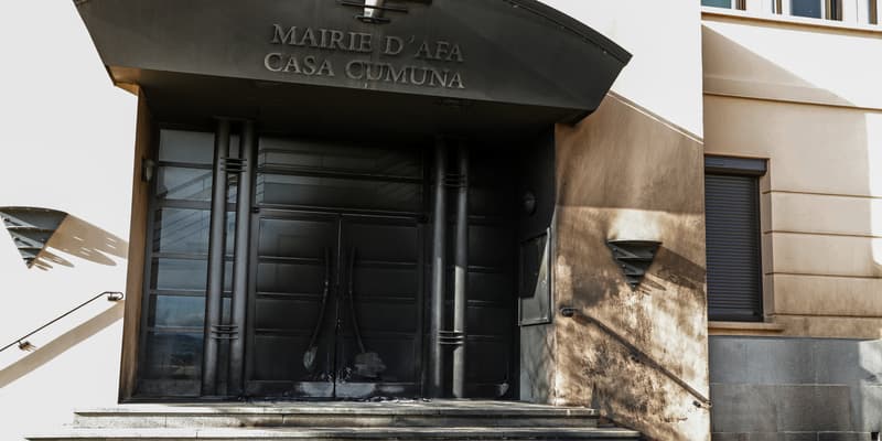 La mairie d'Afa en Corse a été incendiée le 23 mars 2023
