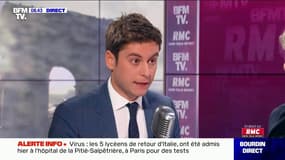 "Oui, il y a une volonté, chez certains islamistes, de prendre le pouvoir" accuse Gabriel Attal sur RMC