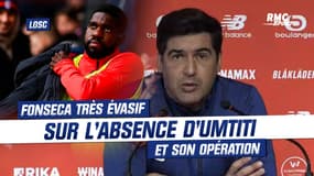 LOSC : "Il a la possibilité de jouer cette saison", Fonseca très évasif sur l'absence et l'opération d'Umtiti
