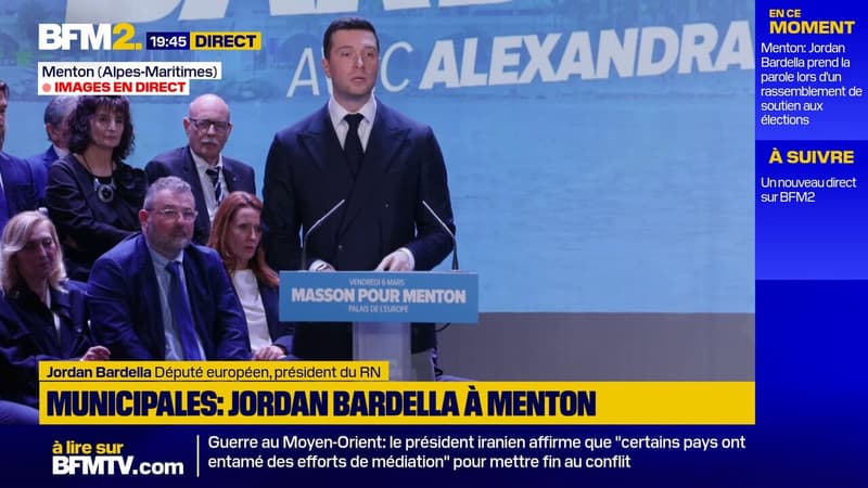 "Personne ne regrettera le guide suprême, si ce n'est peut-être, M. Mélenchon", dit le président du RN, Jordan Bardella