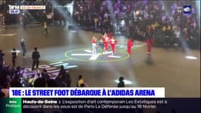 Paris: 8000 spectateurs à l'Adidas Arena pour une compétition de foot de rue