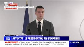 "Ce n'est pas une défaillance psychiatrique, mais une défaillance politique": Jordan Bardella réagit aux propos de Gérald Darmanin sur l'attaque à Paris 