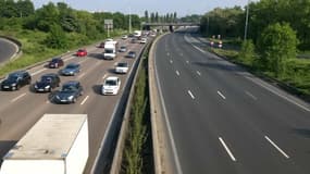 La circulation sur l'A15 (image d'illustration).