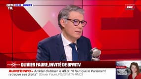 Futur Premier ministre: "Ça ne peut pas être François Bayrou", estime Olivier Faure (PS)
