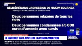 Elu EELV agressé à La Seyne: le parquet fait appel de la condamnation