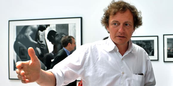 François Hébel à Arles, le 11 juillet 2008. François Hébel à Arles, le 11 juillet 2008.