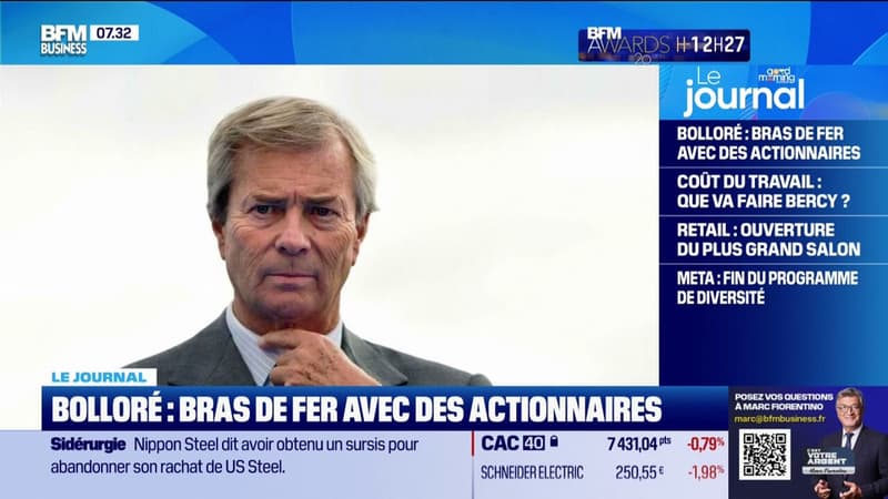 Bolloré : bras de fer avec des actionnaires