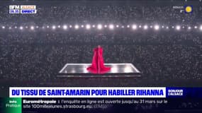 Du tissu de Saint-Amarin pour habiller Rihanna