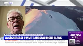 Au Mont-Blanc, les fortes chaleurs et la sécheresse font craindre des chutes de pierres