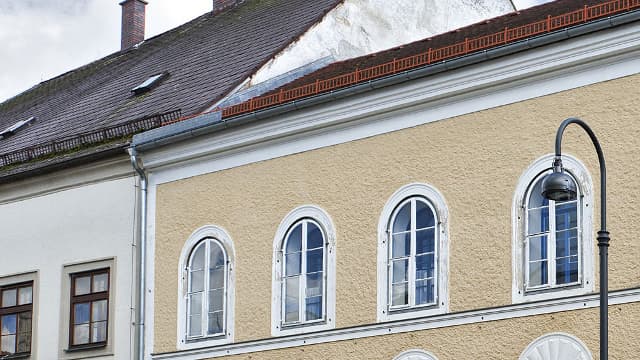 La maison de naissance d'Adolf Hitler en 2012 