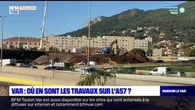 Var: le point sur les travaux de l'autoroute A57