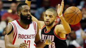 James Harden et Nicolas Batum