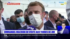 Filière lavande menacée par une réglementation européenne: "on va se battre au niveau européen", affirme le président de la République