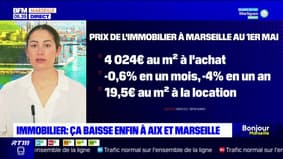 Bouches-du-Rhône: les prix de l'immobilier en baisse à Marseille et à Aix-en-Provence