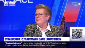 Strasbourg: Catherine Trautmann dans l'opposition