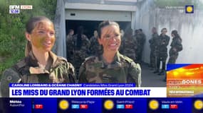 Les miss du Grand Lyon formées au combat