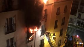 Incendie rue Myrha, le 2 septembre 2015 qui a fait huit morts