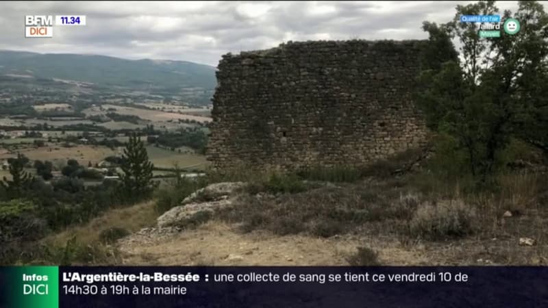 Alpes-de-Haute-Provence: le site du vieux Montlaux sélectionné par la mission Bern