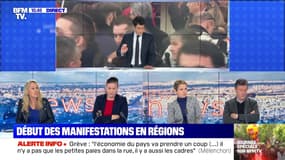 Début des manifestations en régions - 05/12