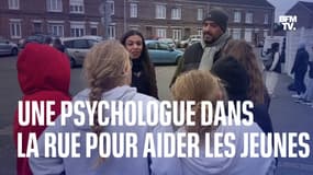 Une psychologue se déplace dans la rue pour aider les jeunes