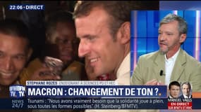 Emmanuel Macron: changement de ton ?