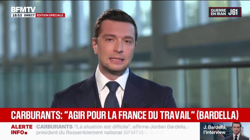 Jordan Bardella veut faire du pouvoir d'achat 