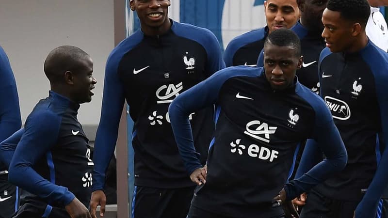 Kanté, Pogba et Matuidi