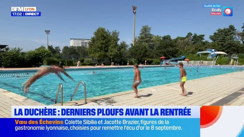 La Duchère: la piscine municipale plébiscitée avant la rentrée scolaire