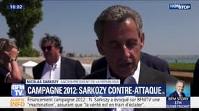 Financement présumé de sa campagne par Kadhafi: Sarkozy évoque les auteurs d'une "machination"