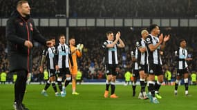 Les joueurs de Newcastle le 17 mars 2022