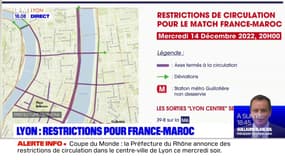 Lyon : Restrictions pour France-Maroc