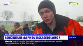 Seine-Maritime: les agriculteurs restent mobilisés sur l'autoroute A150