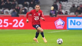 Ethan Mbappé lors de Lille-Paris FC, le 23 novembre 2025.