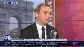 Olivier Dussopt, Secrétaire d’Etat auprès du Ministre de l’Action et des Comptes Publics: "Il faut faire attention aux mots utilisés et rappeler la loi."