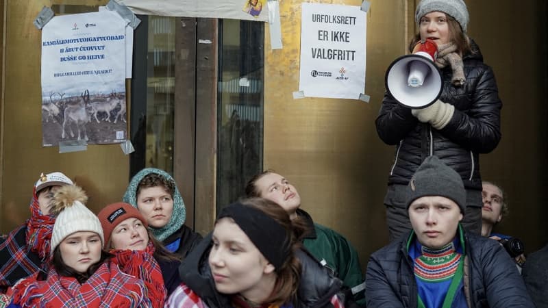 Norvège: Greta Thunberg et des militants protestent contre des éoliennes 