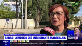 Enseignant tué à Arras: l'émotion des enseignants marseillais