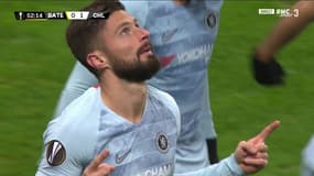 Ligue Europa : Olivier Giroud marque son premier but de la saison avec Chelsea