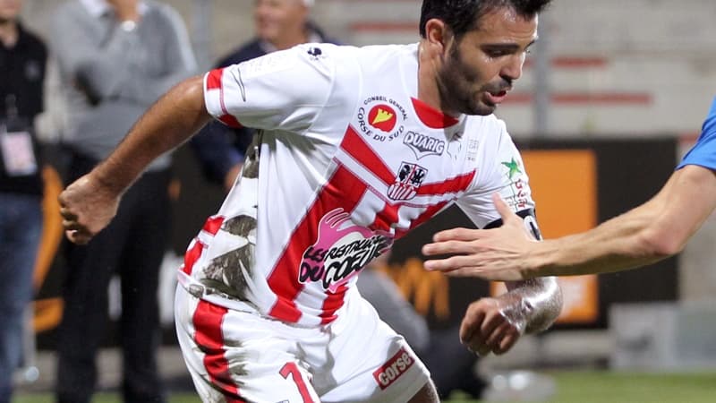 L'Ajaccien Johan Cavalli a été expulsé face à Bastia